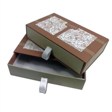 Kosmetisk gaveæske med skydelåg